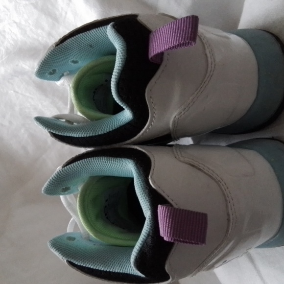 AND1 sneaker white/black/blue size 3 youth - Picture 13 of 15